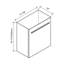 Ensemble de meuble-lavabo mural simple 18 po Mulberry-2000638456