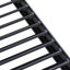 Pergola en aluminium noir Byron avec toit à persiennes réglable