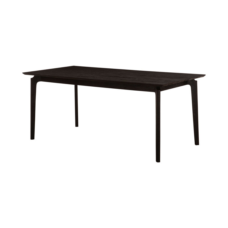 Bois massif de manguier Genavie, Noir, H 30 po x L 71 po x l 35 po