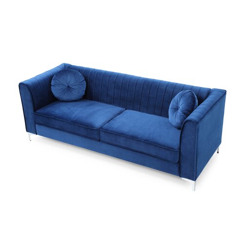Mercer41 Adhafera 87'' Upholstered Sofa & Reviews | Wayfair
