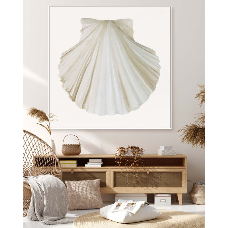 Sea Shell 5 Print, 40" H x 40" W, Wrapped Canvas