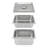 Stainless Steel Pan Steam Table Tray with Lid