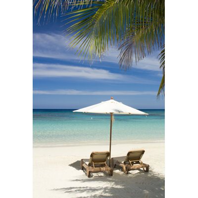 Tropical Beach Scene by Dstephens