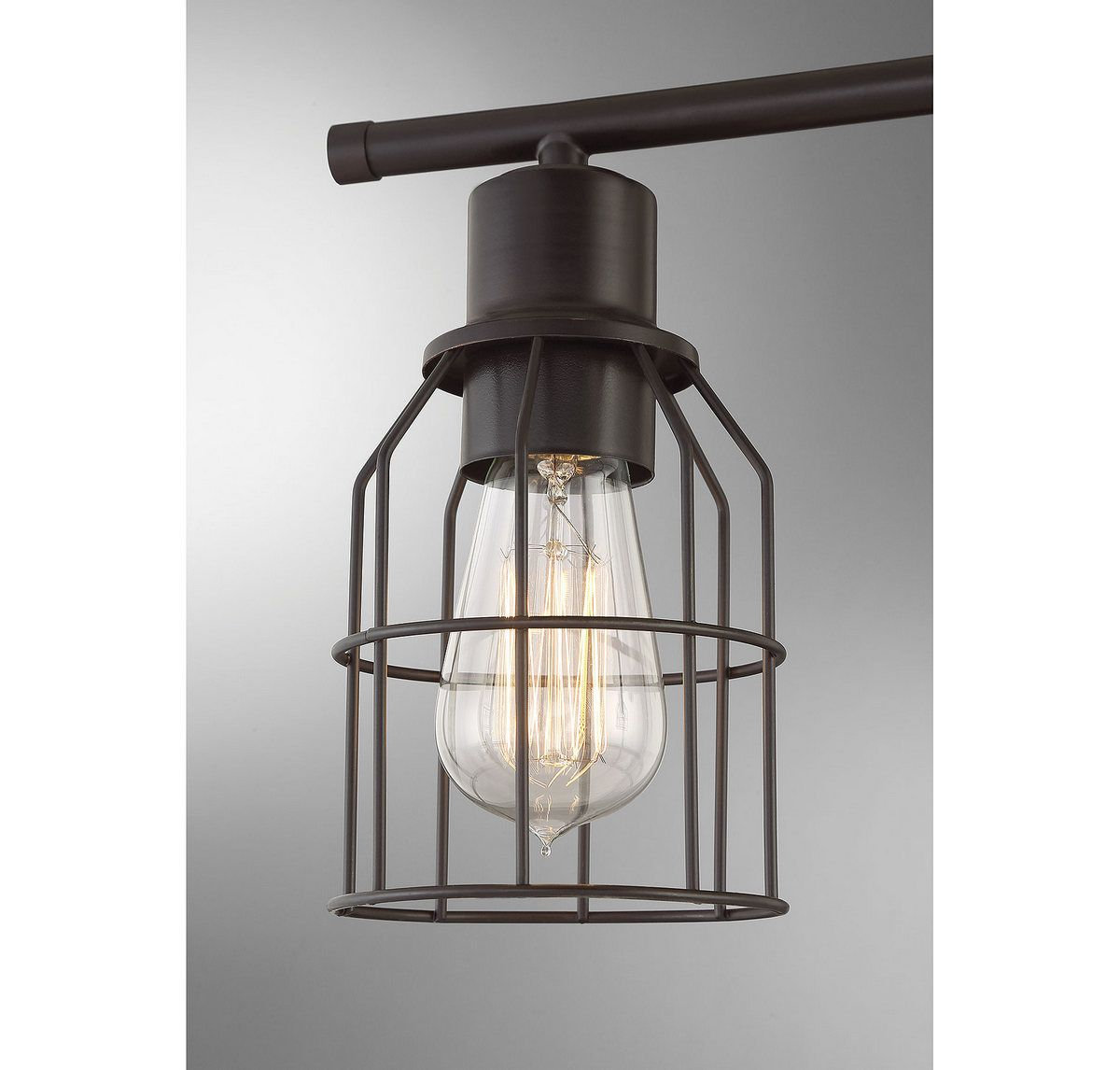 Romeo 4 Light Dimmable Vanity Light, Oil Rubbed Bronze
