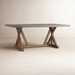 Brooksville Pine Solid Wood Base Dining Table