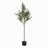 66" Artificial Olive Tree With Pot