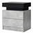 Acree 2 - Drawer Nightstand with Multifunctional LED Lights-1287903282