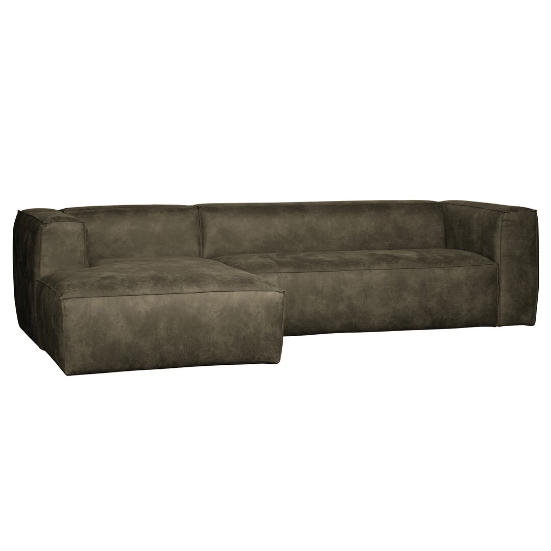 Ecksofa Bleckley aus Leder