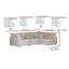 Canapé modulaire Durango