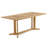 12 - Person Teak Wood Patio Dining Set with Rectangular Table