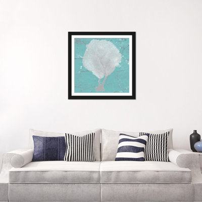 « graphic sea fan ii », impression sur toile