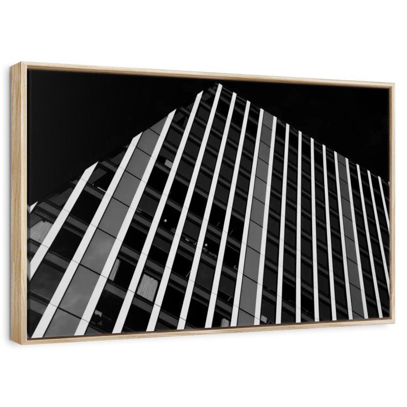 London Building, Cadre flottant noyer, 40 po x 27 po