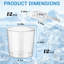 10.5 Cu Ft Commercial Display Refrigerator, Glass Door Fridge