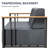 4-Piece Wicker Patio Set With Sofa, 2 Swivel Rockers & Coffee Table-449616798-449616799