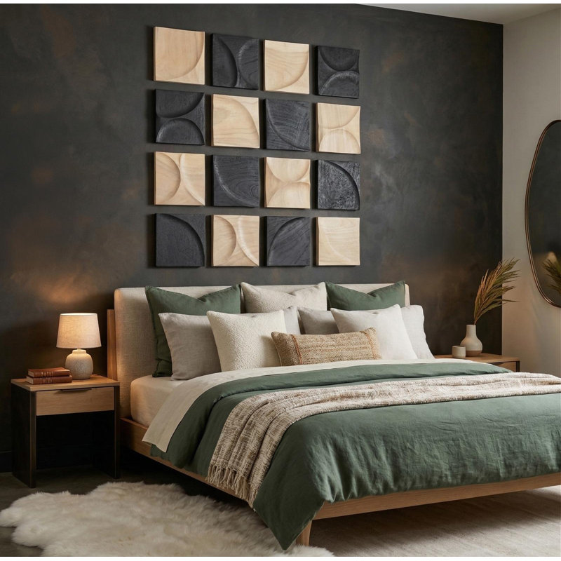 Curve Wall Tile, Arc, Black, Black