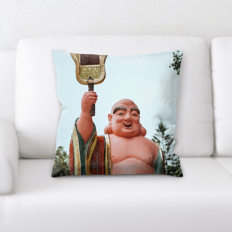 Coussin statue