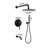 Concealed Complete Shower System with Rough-In Valve Rain Shower Heads with Bathtub Faucet-85420382