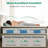 Queen Size Hybrid Mattress Memory Foam & Pocket Springs, Pressure Relief & Edge Support – Certipur-US Certified-1624346417