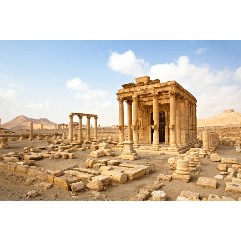 Syria - Palmyra (Tadmor) by Jasminam - Wrapped Canvas Print, 30cm H x 46cm W x 3.8cm D