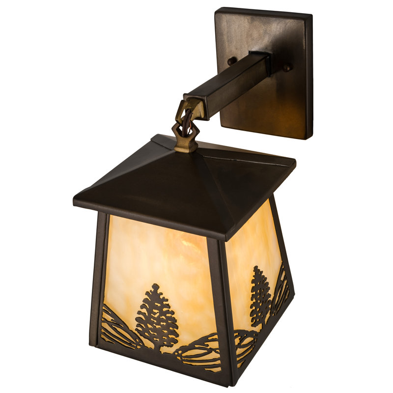 Rustic Lodge 1 - Light Outdoor Wall Lantern