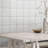 Triplex 7.75" x 7.75" Ceramic Patterned Wall Tile