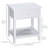 Atila End Table, 2-Tier Side Table With Drawer And Storage Shelf, Modern Beside Table For Bedroom, Living Room-1725310646