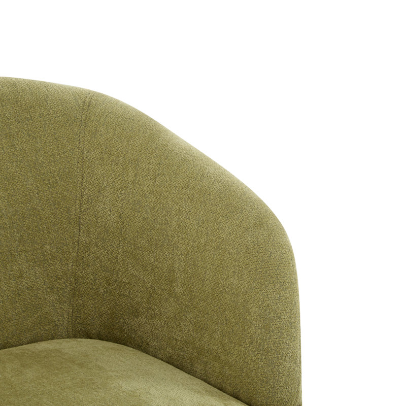 Chaise d'appoint pivotante, idéale pour le salon ou la chambre à coucher