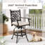 Alexamarie Aluminum Outdoor 27.8'' Bar Stool with Cushion