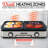Gourmia 3-in-1 Indoor Grill & Griddle with PFAS-Free Ceramic Plates, Dual Temperature Zones & 28” Cooking Surface, Stainless Steel