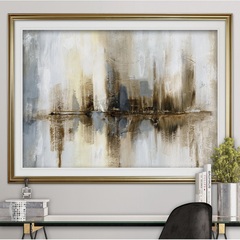 «Harbor Lights», impression sur toile tendue, H 30 po x l 40 po x P 1,5 po, Cadre argenté