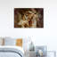 Angels Playing Violon Classic Contemporary Wall Art Print 1 Piece Wrapped Canvas Wall Art-1444051071