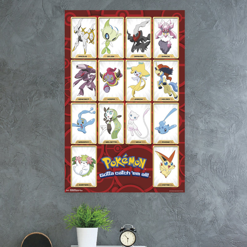 Impression sur papier pokémon-mythe