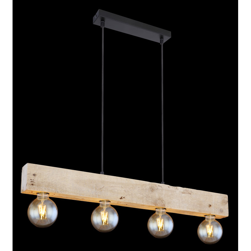 Giovani 4 - Light Black Kitchen Island Pendant