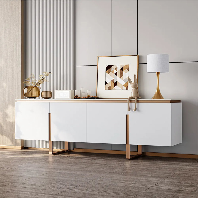 Console média Modern Luxury Gold