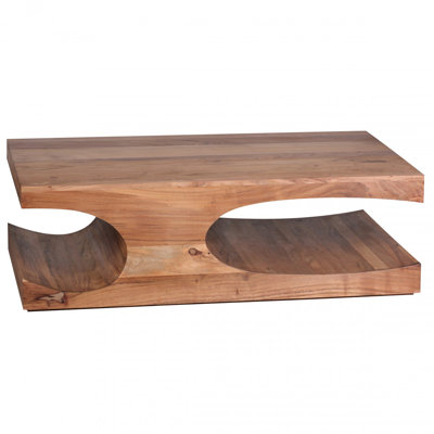 Orrick Solid Wood Solid Coffee Table with Storage