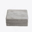 Aucun assemblage requis, tissu polaire circulaire, 1 repose-pieds-72350662