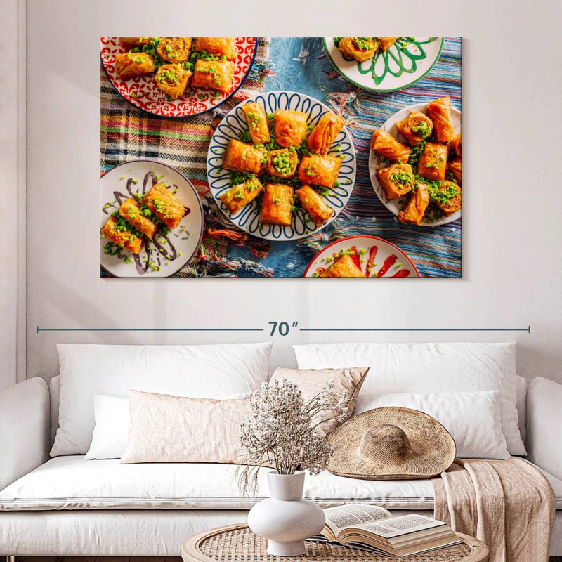 Baklava gastronomique, H 20 po x l 30 po