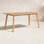Enid 71 " Teak Patio Dining Table