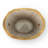Midnight Blossom Oval Planter with Ormolu