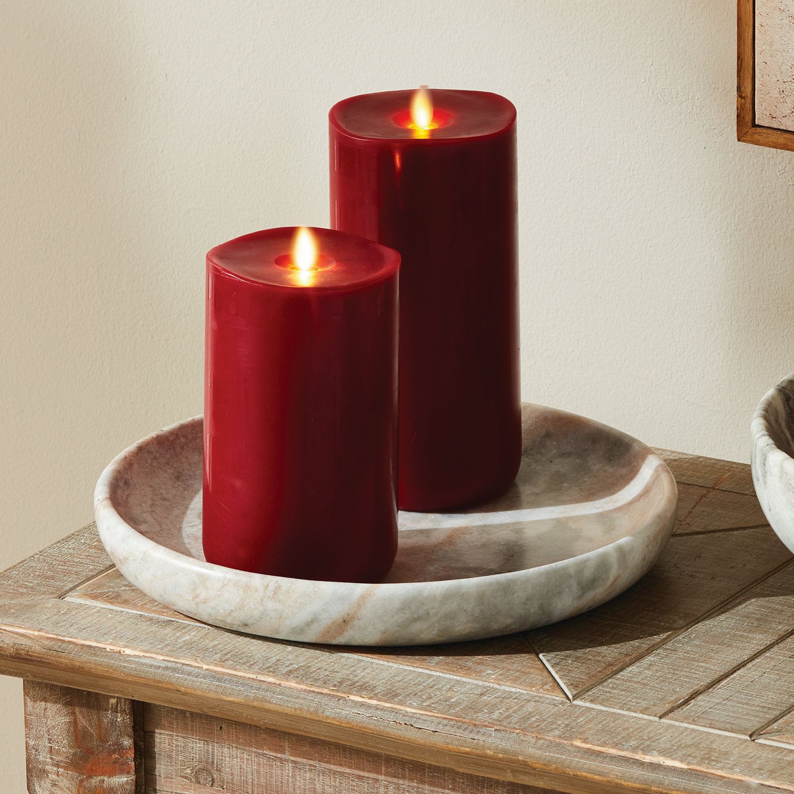 Dakota Fields Genuine Marble Decorative Tray