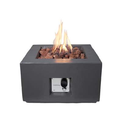 Square Natural Gas Fire Pit