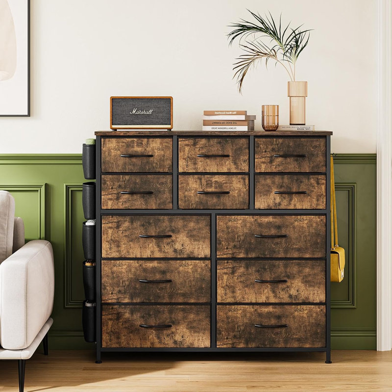 99cm W 12 - Drawer Chest of Drawers