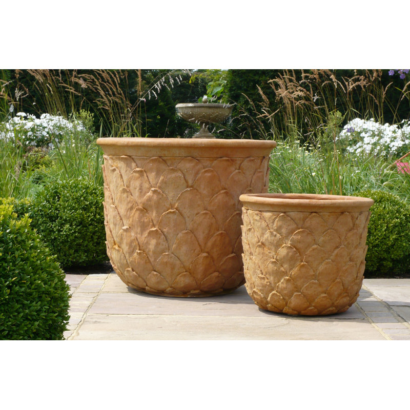 Vaughn Fiberglass Pot Planter, Small