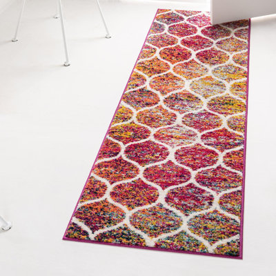 Llanet Geometric Area Rug