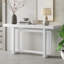 Console contemporaine avec plateau en bois, table d'entrée très longue pour hall d'entrée, couloir, salon, vestibule, couloir-1498706490-1498706492