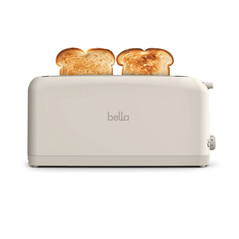 Bella 2-Slice Slim Toaster, Gray