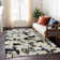 Malek Indoor/Outdoor Area Rug with Non-Slip Backing