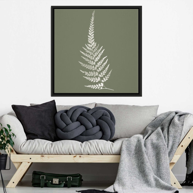 True Green IX, 24" H x 24" W, Black