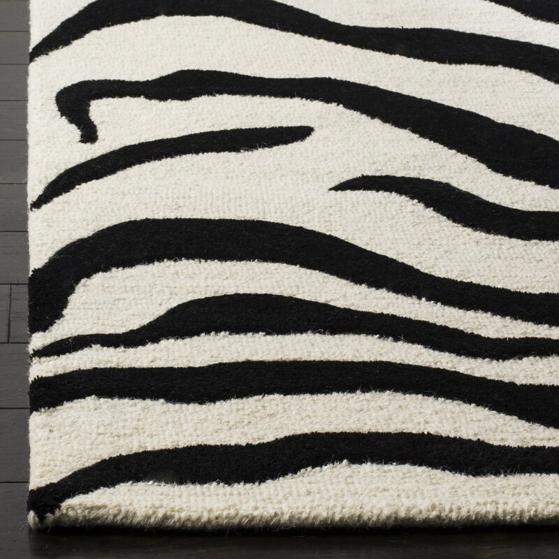 Mercer41 Hand Tufted Wool Animal Print Rug & Reviews | Wayfair