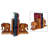 Eclectic Wood Bookend